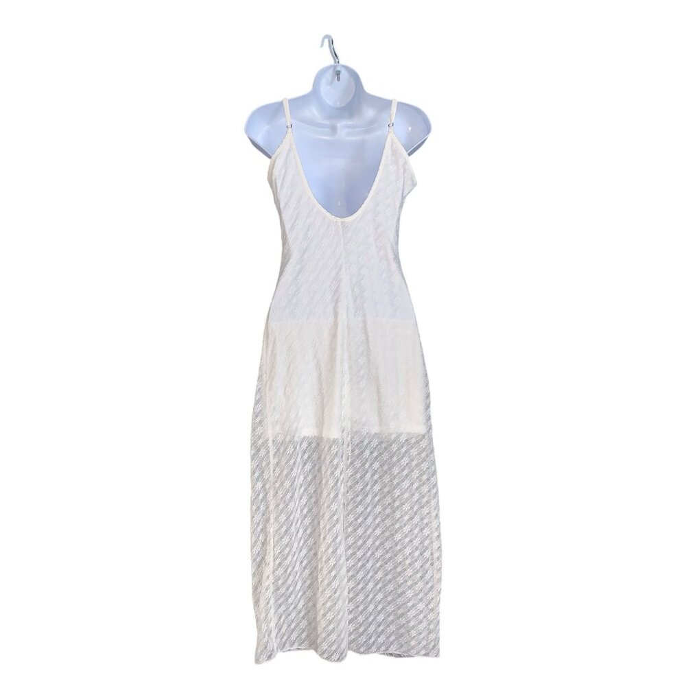Wild Fable Junior Teens White Lace Slip Dress With Adjustable Straps Size Small - Picture 8 of 12